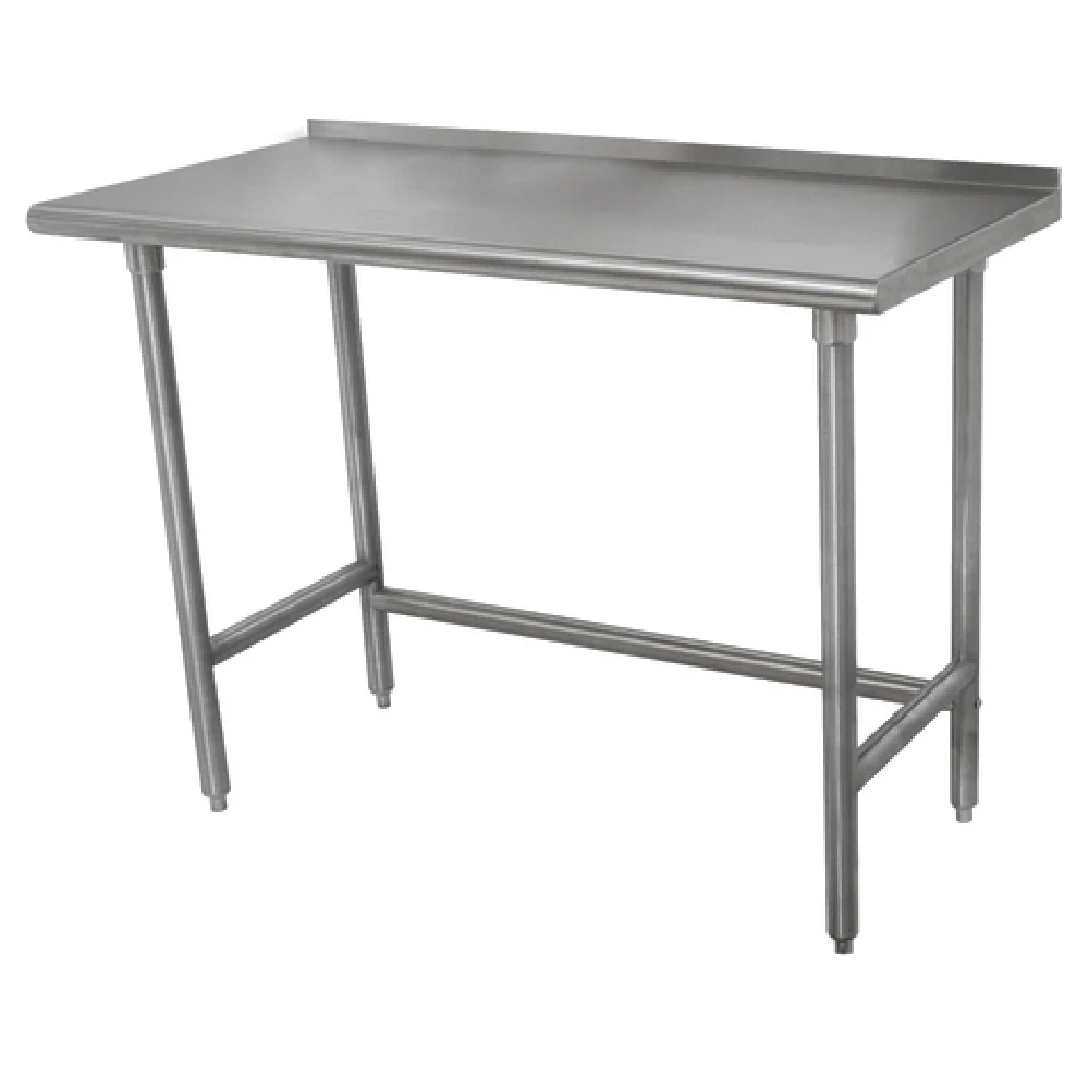 Advance Tabco TSFLAG-242-X 24 Inch Special Value Work Table with Rear Up-Turn 16 Gauge Stainless Steel