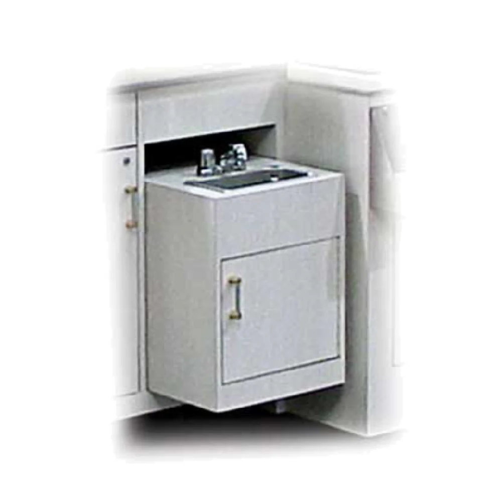 Forbes Industries 6116-UC 18 Inch Self Contained Underbar Hand Sink Unit Stainless Steel with Clean Water Tank