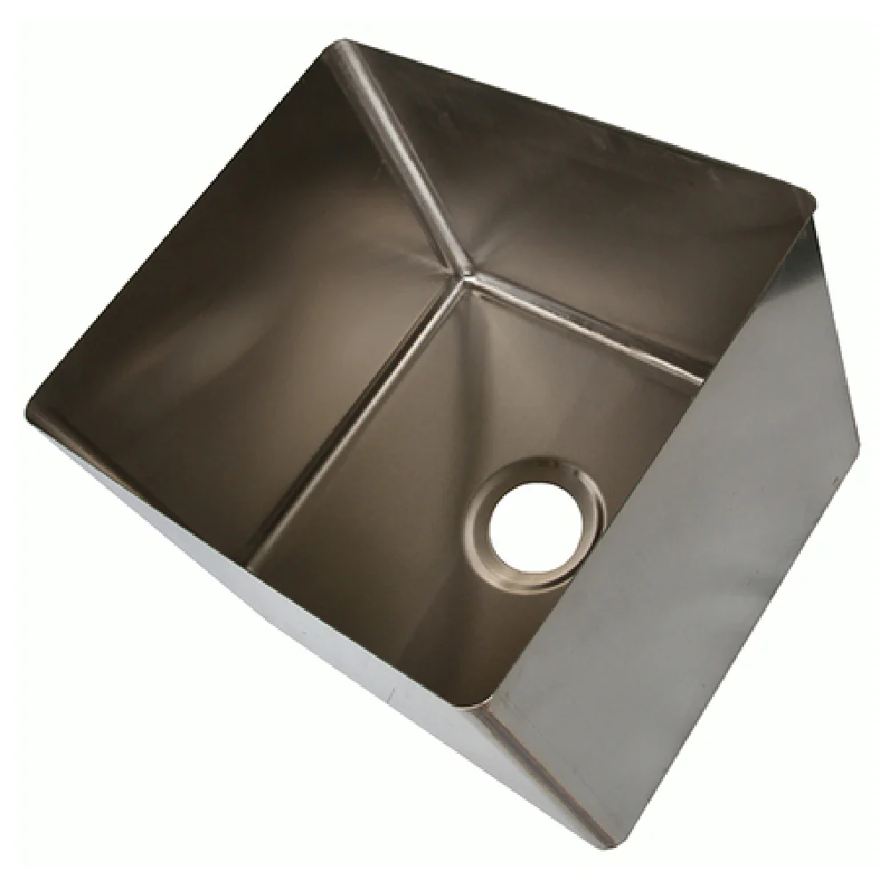 NBR Equipment SB-182414-16 18 Inch Sink Bowl 16 Gauge Fabricated Stainless Steel NBR Equipment SB-182414-16 18 Inch Sink Bowl 16 Gauge Fabricated Stainless Steel