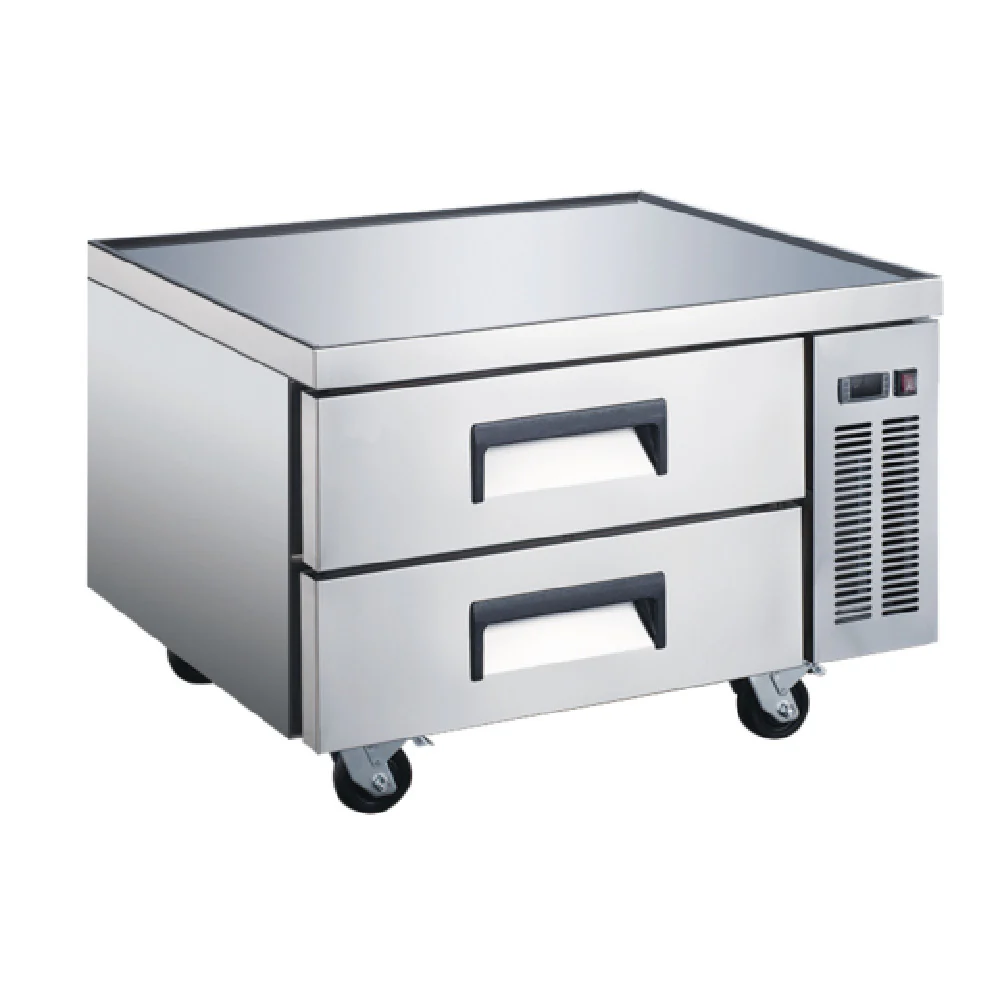 Admiral Craft USCB-36 36 Inch Refrigerated Chef Base Stainless Steel 5.9 cu ft with Drawers Admiral Craft USCB-36 36 Inch Refrigerated Chef Base Stainless Steel 5.9 cu ft with Drawers