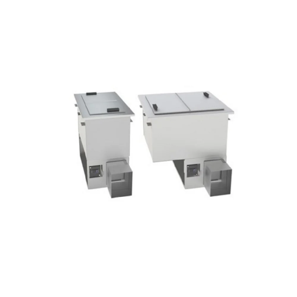 Randell 9550-290 28 Inch Drop-In Freezer Plate Chiller Stainless Steel with Two Hinged Covers Randell 9550-290 28 Inch Drop-In Freezer Plate Chiller Stainless Steel with Two Hinged Covers