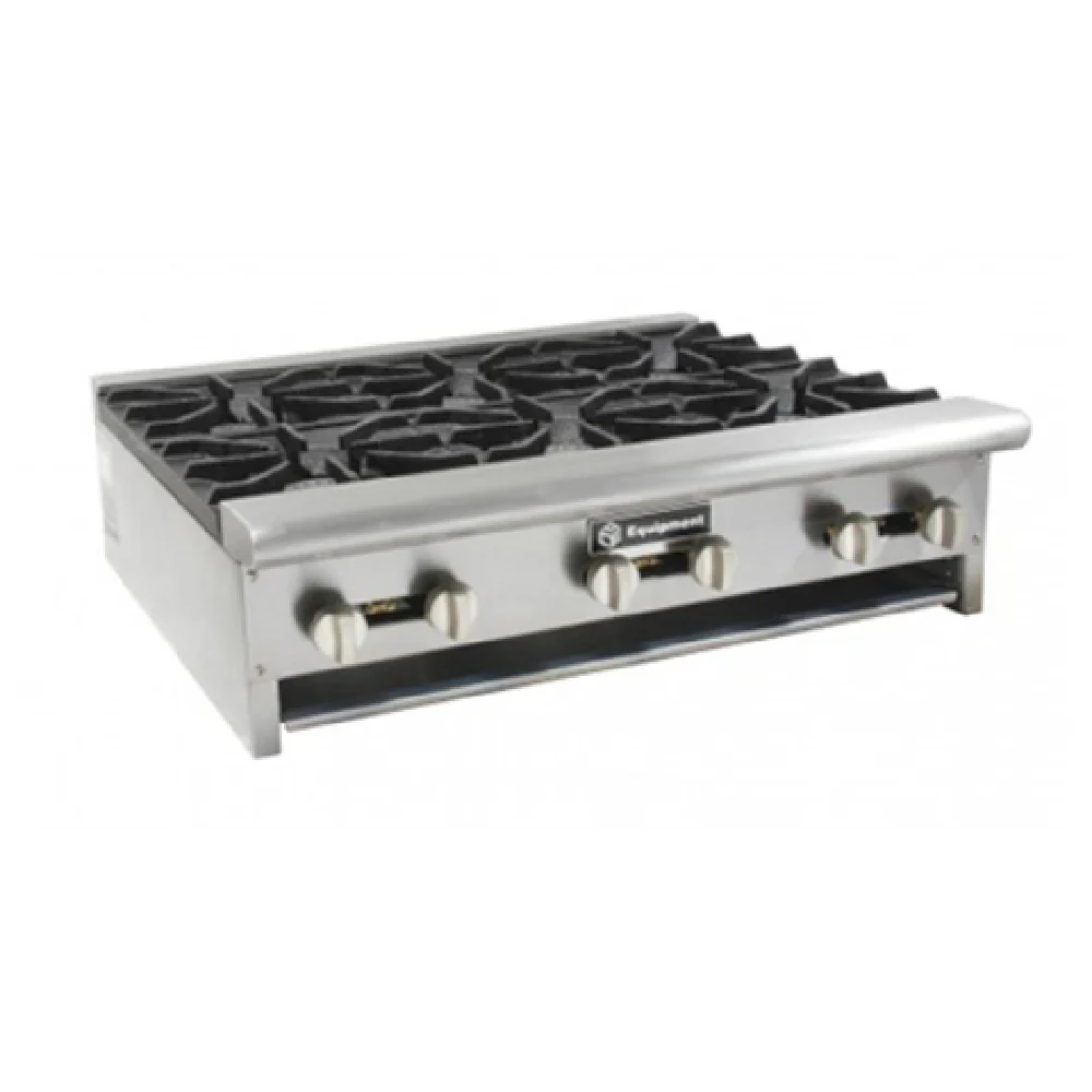 GSW USA AEHP-36LP 36 Inch Gas Hotplate with 6 Burners 192000 BTU GSW USA AEHP-36LP 36 Inch Gas Hotplate with 6 Burners 192000 BTU