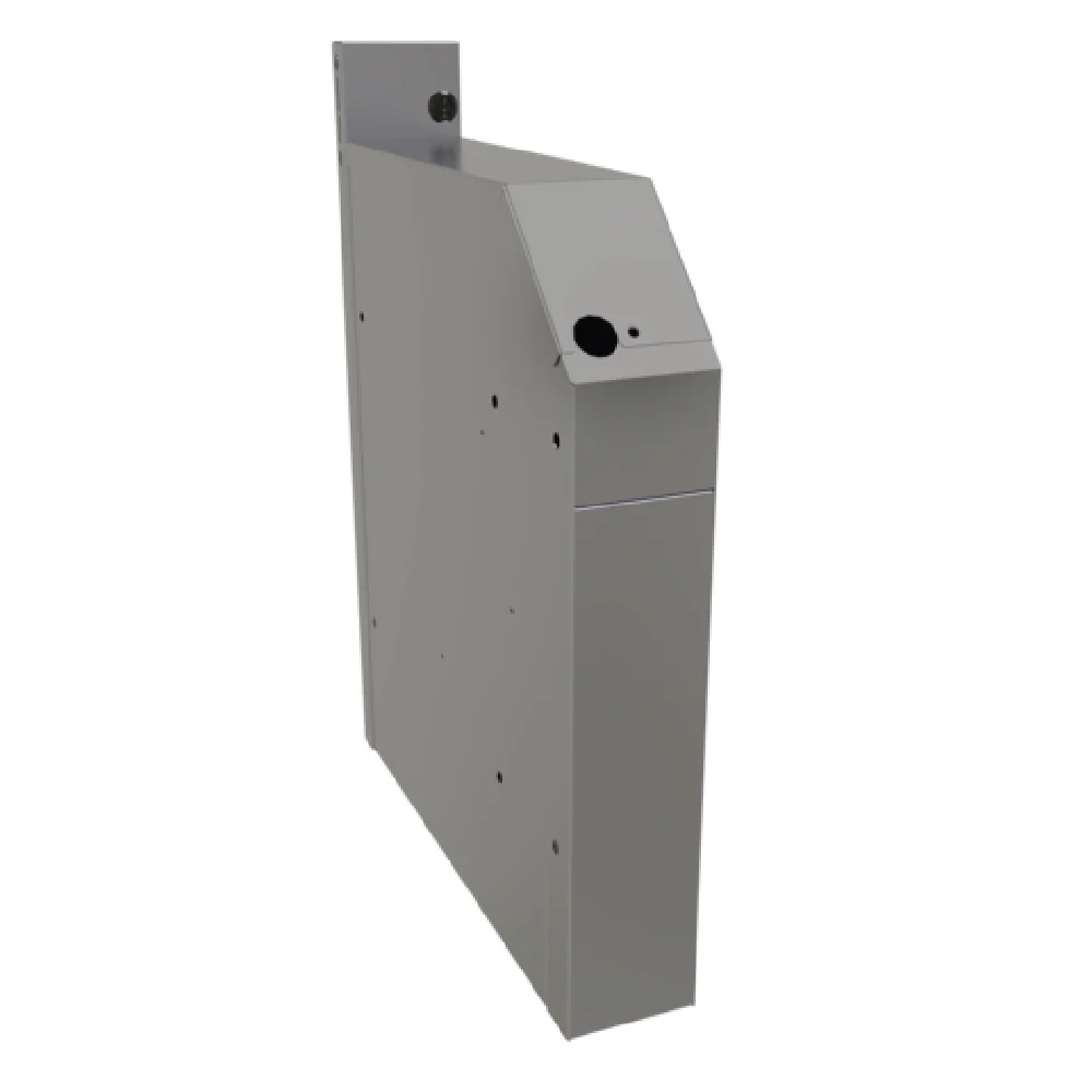 Glastender SMHA-4-ED 4 Inch Extra Deep Soda Manifold Housing Removable Top Cover Stainless Steel