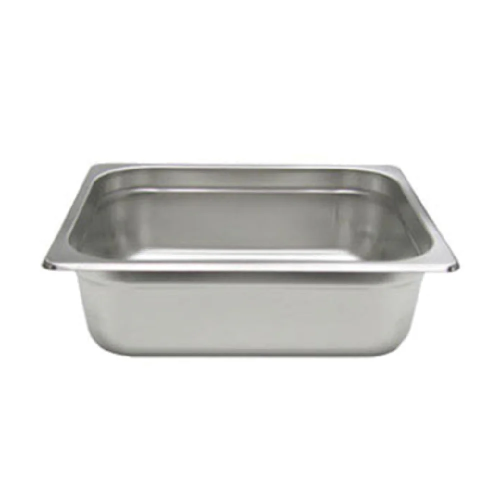Admiral Craft 200Q4 1/4-size Steam Table Pan 10-5/6 Inch with Anti-jamming Stainless Steel