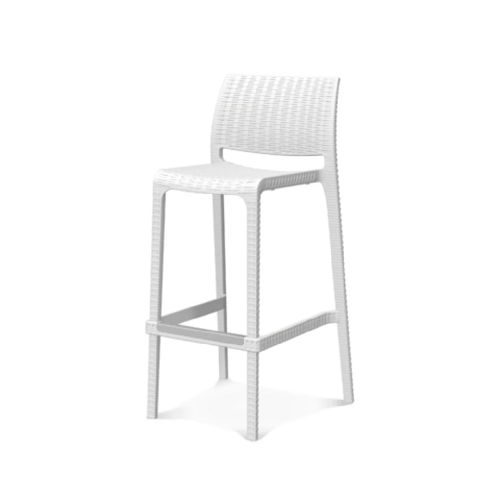 Plantation Prestige Commercial Furniture 2780300-01 19 Inch Panama Barstool Stackable All Resin Plantation Prestige Commercial Furniture 2780300-01 19 Inch Panama Barstool Stackable All Resin