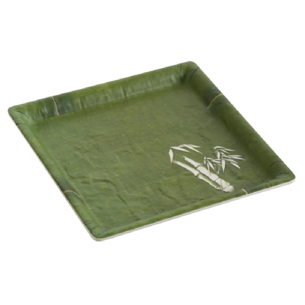 Yanco BA-110 10 Inch Square Plate Dishwasher Safe Melamine Packs of 24 Yanco BA-110 10 Inch Square Plate Dishwasher Safe Melamine Packs of 24