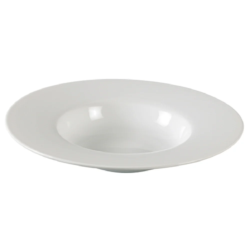 Yanco AC-613 13-1/2 Inch Diameter Commercial Dessert Plate Porcelain