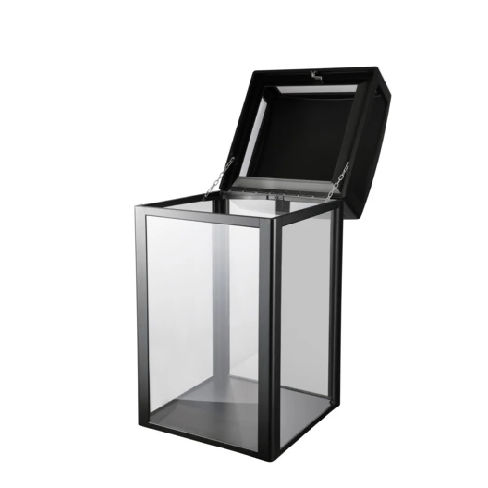 Alpine Industries ALP471-40-CLR 21-1/4 Inch All Weather Trash Container Steel Clear Alpine Industries ALP471-40-CLR 21-1/4 Inch All Weather Trash Container Steel Clear