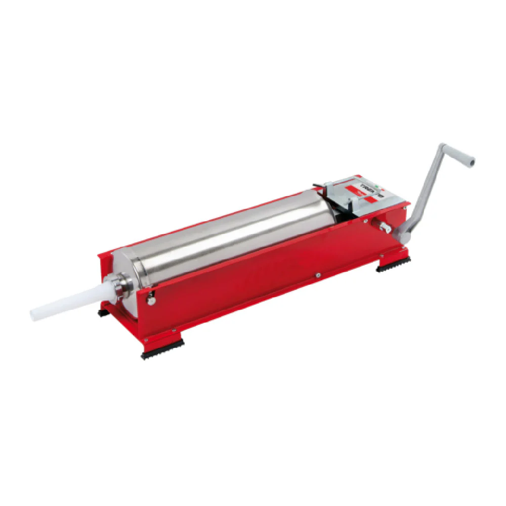 Omcan 48163 40 Inch Manual Sausage Stuffer 2-speed Horizontal Direct Drive Stainless Steel Omcan 48163 40 Inch Manual Sausage Stuffer 2-speed Horizontal Direct Drive Stainless Steel