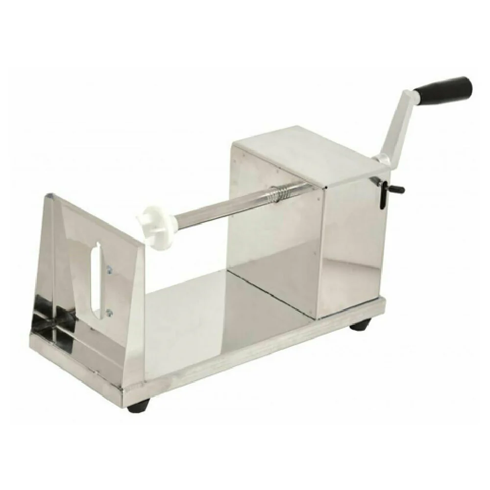 Omcan 42159 Manual Spiral Potato Fry Cutter with Stainless Steel Blade Omcan 42159 Manual Spiral Potato Fry Cutter with Stainless Steel Blade