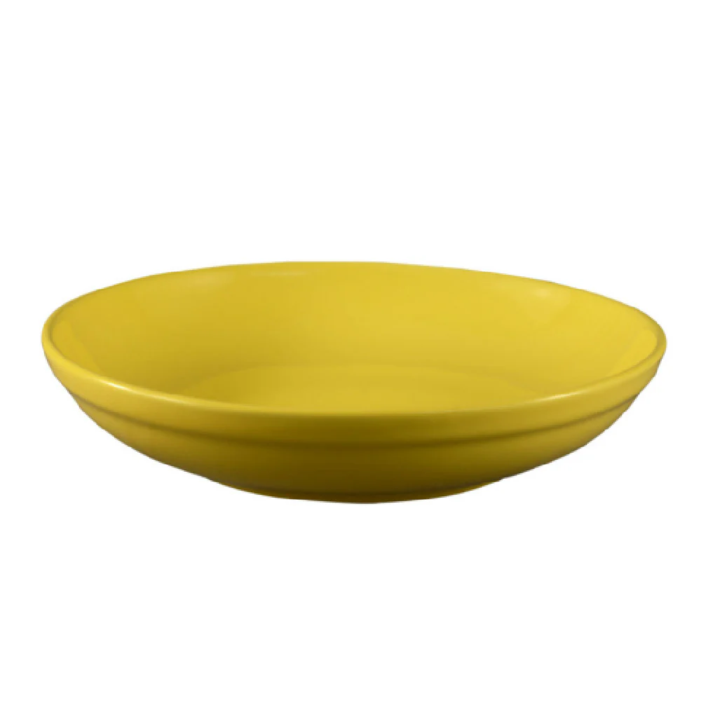 CAC China SAL-2-Y 48 Oz Festiware Round Salad Bowl Ceramic Yellow CAC China SAL-2-Y 48 Oz Festiware Round Salad Bowl Ceramic Yellow