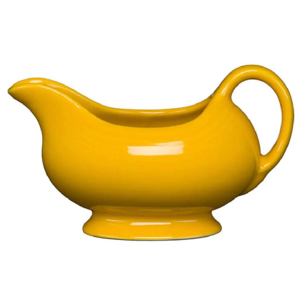 Steelite HL486342 8 Inch China Gravy Sauce Boat 18-1/2 Oz Lead Free Dishwasher Oven Microwave Safe