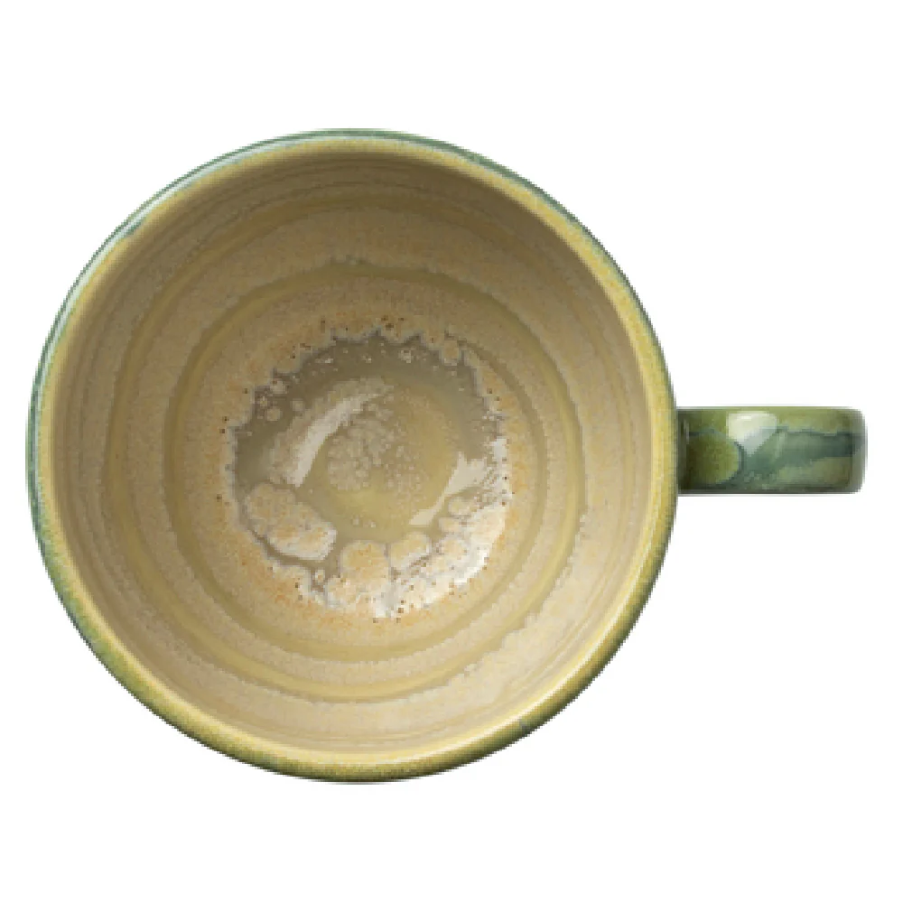 Steelite 1781X0021 8.0 Oz Liv Cup Jade Ceramic Non-Stackable