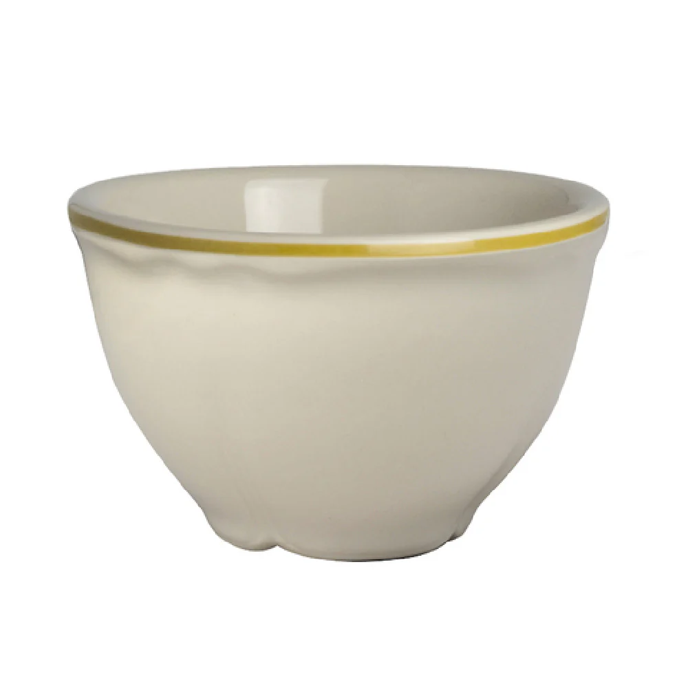 Steelite HL5060828 7.25 Oz Bouillon Round Homer Old Gold Ceramic