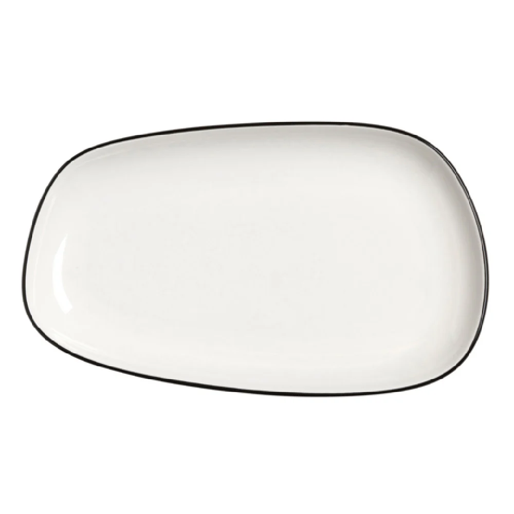 Steelite 12060640 13-1/2 Inch Tray Oval Black Alumina Vitrified Steelite 12060640 13-1/2 Inch Tray Oval Black Alumina Vitrified