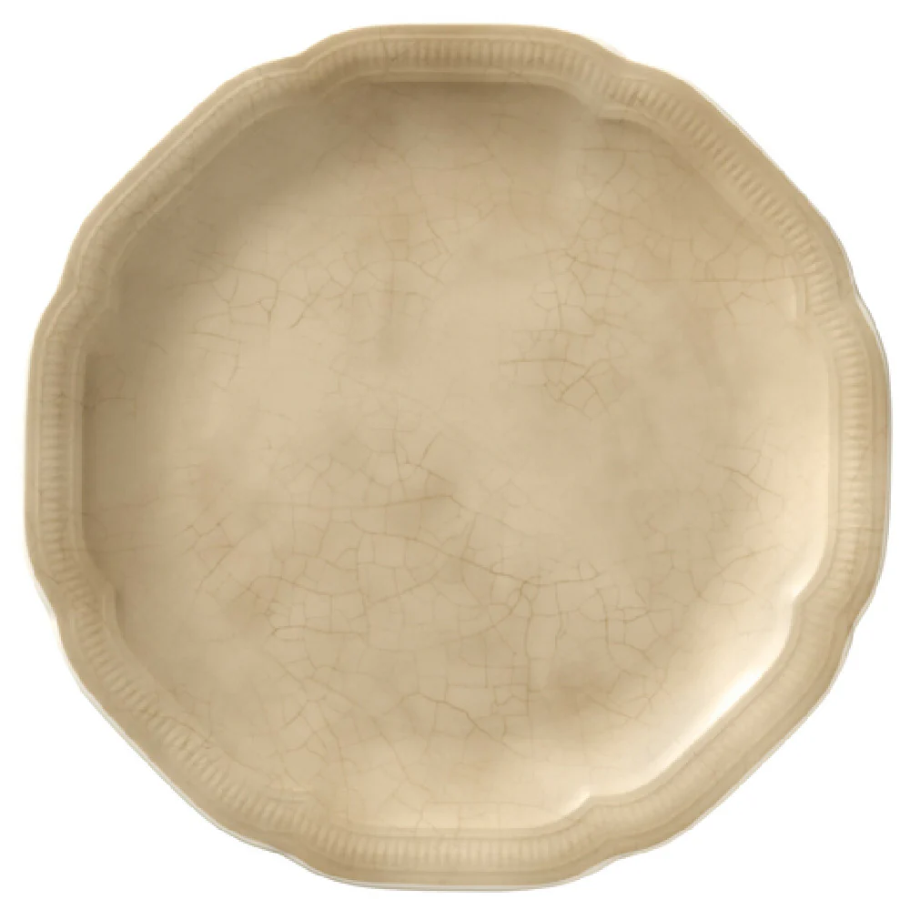 BauscherHepp 531266-426076 6-3/10 Inch Diameter Coupe Plate Porcelain Lead Free