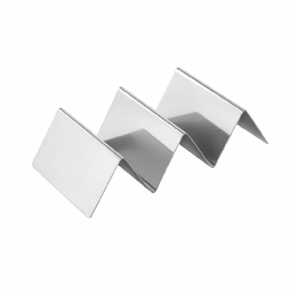 Omcan 47348 8 Inch Stainless Steel Taco Holder 2 to 3 Slot Design Omcan 47348 8 Inch Stainless Steel Taco Holder 2 to 3 Slot Design