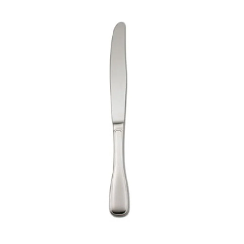 1880 Hospitality B167KPTF 9-5/8 Inch Dinner Knife Fluted Border One Piece 18/0 Stainless Steel Brightly Polished
