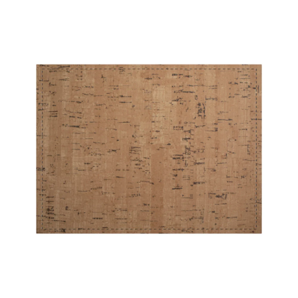 Risch PLACEMATDX-VINO 16 Inch x 12 Inch Faux Cork Sewn Placemat - Case Risch PLACEMATDX-VINO 16 Inch x 12 Inch Faux Cork Sewn Placemat - Case