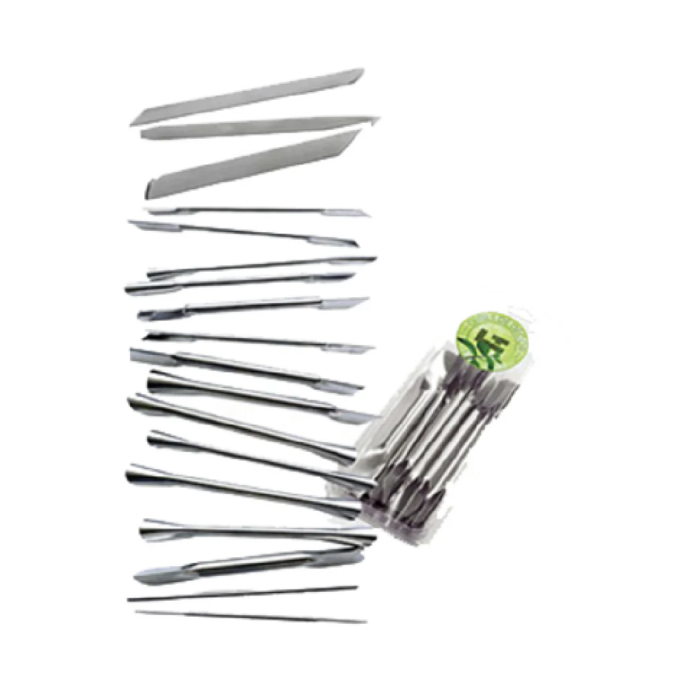 Louis Tellier ID2500 Garnish Set 18 Piece Brass Coucke Carving Tools Stainless Steel Louis Tellier ID2500 Garnish Set 18 Piece Brass Coucke Carving Tools Stainless Steel