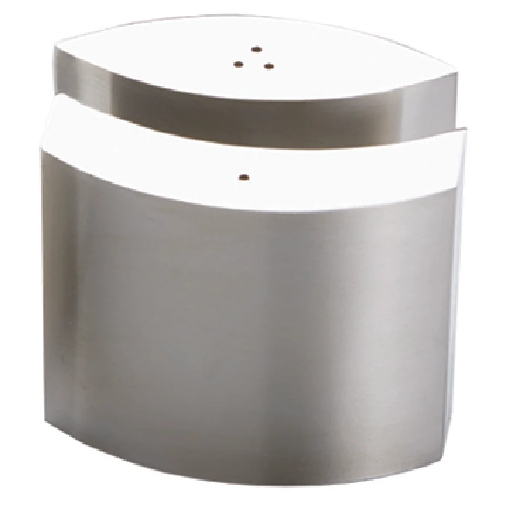 American Metalcraft SPDX11 4 Oz Oval Salt and Pepper Shaker Set Stainless Steel American Metalcraft SPDX11 4 Oz Oval Salt and Pepper Shaker Set Stainless Steel