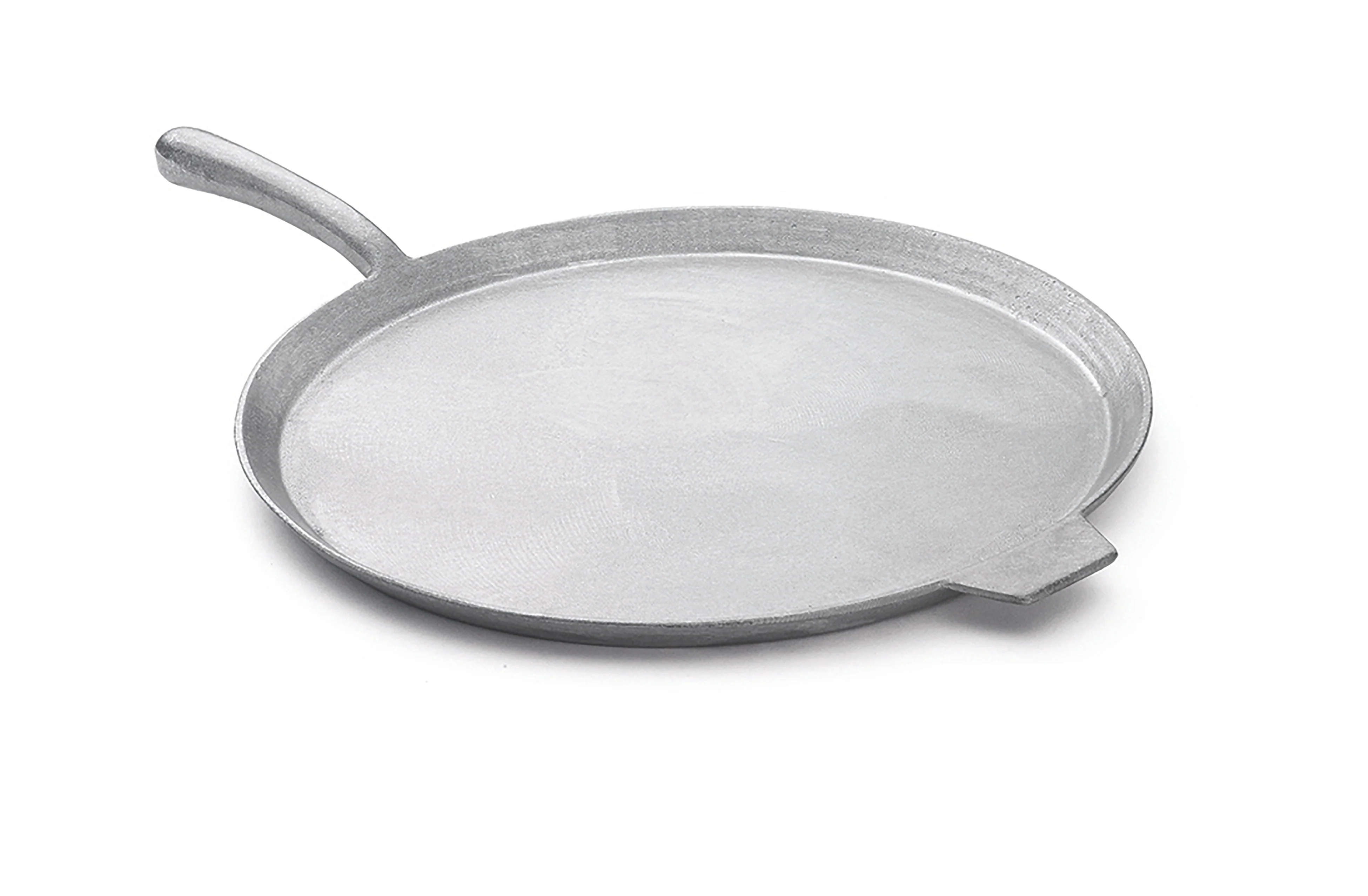 Tablecraft CW4110BS 14 Inch Round Pizza Pan with Handle Cold Holding Aluminum