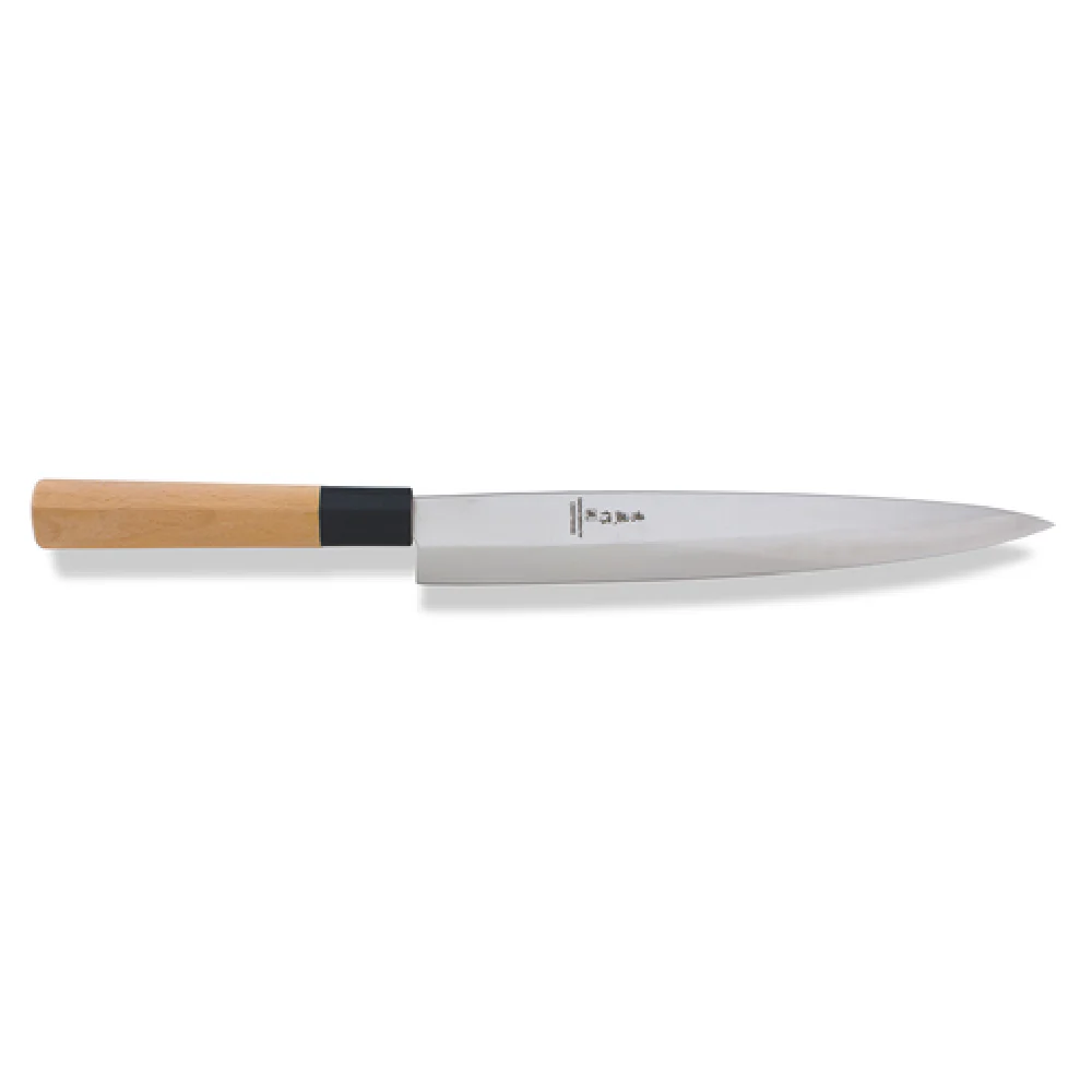 Crestware KN301 10 Inch Smooth Edge Sashimi Knife Stainless Steel Individually Boxed