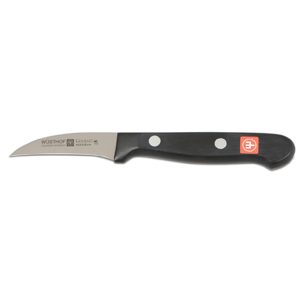 JB Prince W487 2-1/2 Inch Bird's Beak Paring Knife High Carbon Stainless Steel Plastic Black JB Prince W487 2-1/2 Inch Bird's Beak Paring Knife High Carbon Stainless Steel Plastic Black
