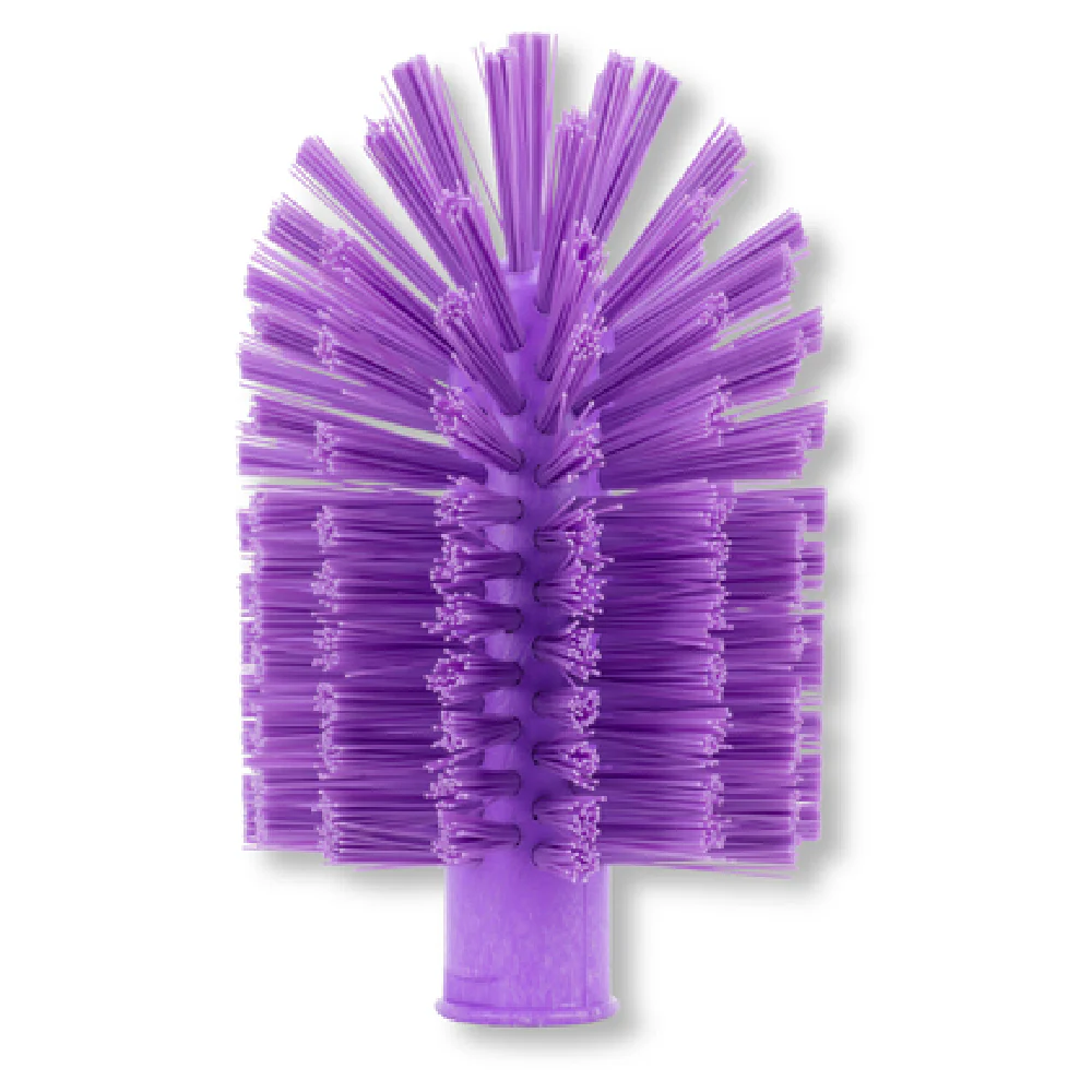CFS Brands 45004EC68 4 Inch Diameter Pipeline and Valve Brush Plastic Purple