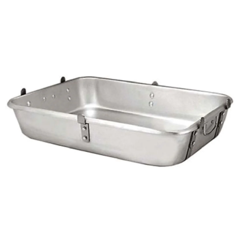 Admiral Craft PBR-1824WL 18 Inch Roast Pan with Straps and Lugs Aluminum Admiral Craft PBR-1824WL 18 Inch Roast Pan with Straps and Lugs Aluminum