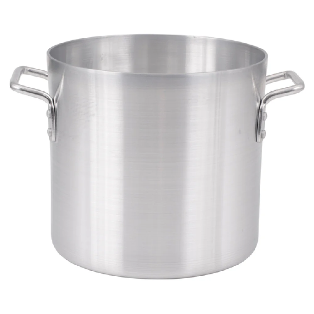 Stanton Trading ASTP12 12 Quart Stock Pot 9-3/4 Inch Diameter Aluminum Reinforced Rim Stanton Trading ASTP12 12 Quart Stock Pot 9-3/4 Inch Diameter Aluminum Reinforced Rim