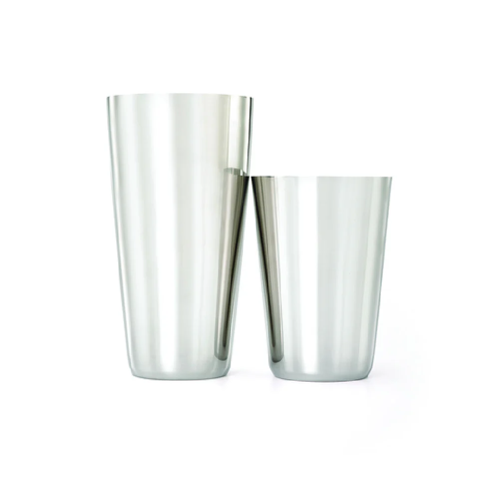 Mercer Culinary M37161 28 Oz and 18 Oz Bar Cocktail Shaker Set with Heavy Weight Bottom Stainless Steel Mercer Culinary M37161 28 Oz and 18 Oz Bar Cocktail Shaker Set with Heavy Weight Bottom Stainless Steel