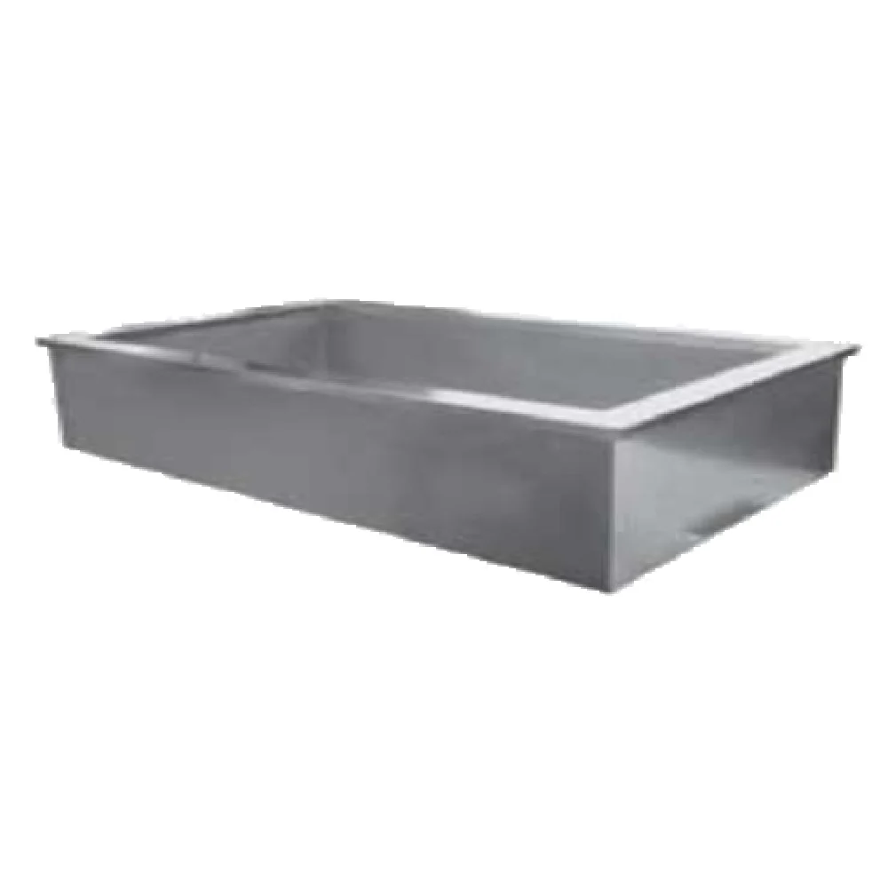 GSW USA IP4526 44 Inch Cold Food Well Unit Drop-In Ice-Cooled 3 Pan Stainless Steel