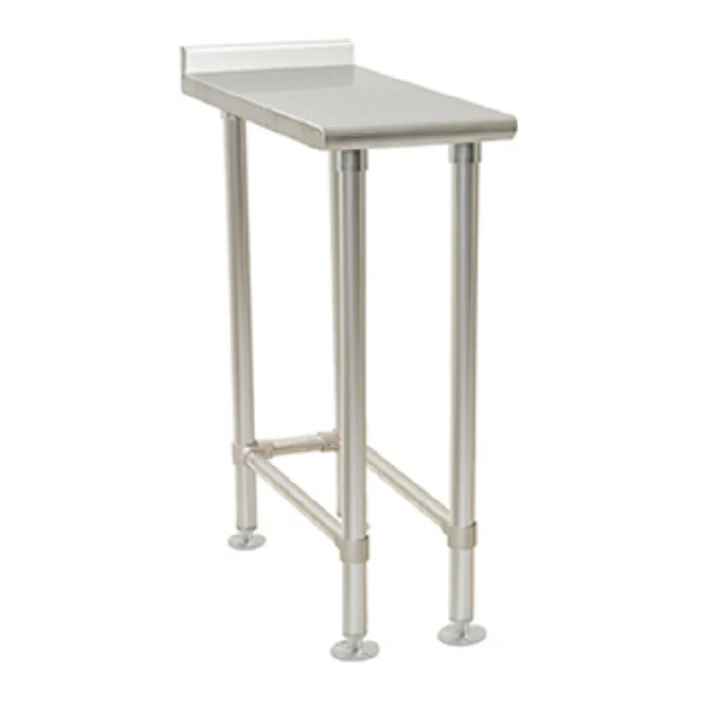 Eagle UT3615STE 15 Inch 14 Gauge Stainless Steel Filler Table with Rear Up-turn Eagle UT3615STE 15 Inch 14 Gauge Stainless Steel Filler Table with Rear Up-turn