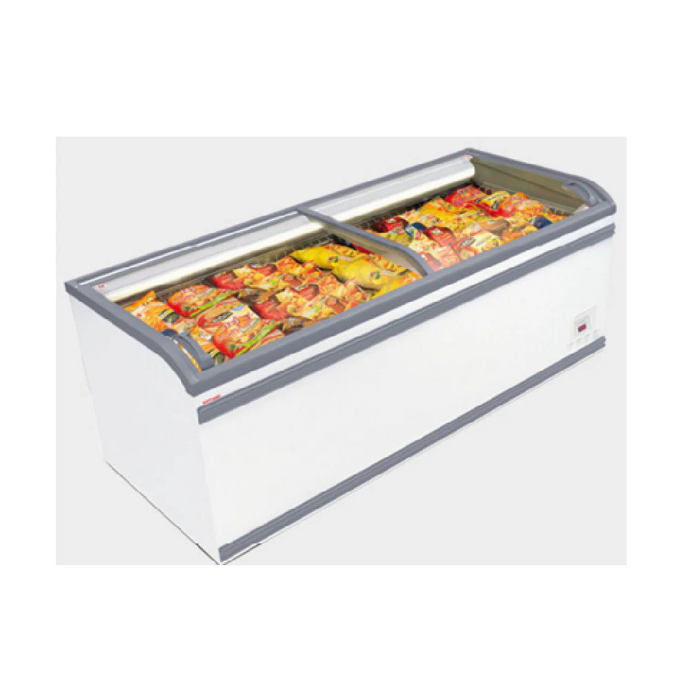 AHT Cooling Systems USA 434140 PARIS EC 185 RAL9003 72 Inch Refrigerator Freezer Merchandiser with LED Lights and Plastic Drip Tray AHT Cooling Systems USA 434140 PARIS EC 185 RAL9003 72 Inch Refrigerator Freezer Merchandiser with LED Lights and Plastic Drip Tray