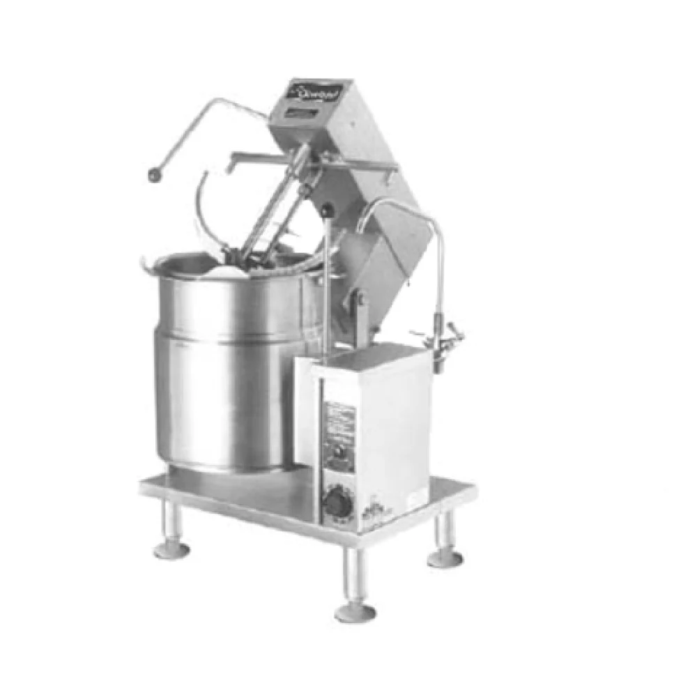 Cleveland MKET20T_208/60/3 20 Gallon electric Kettle Mixer Stainless Steel with Agitators