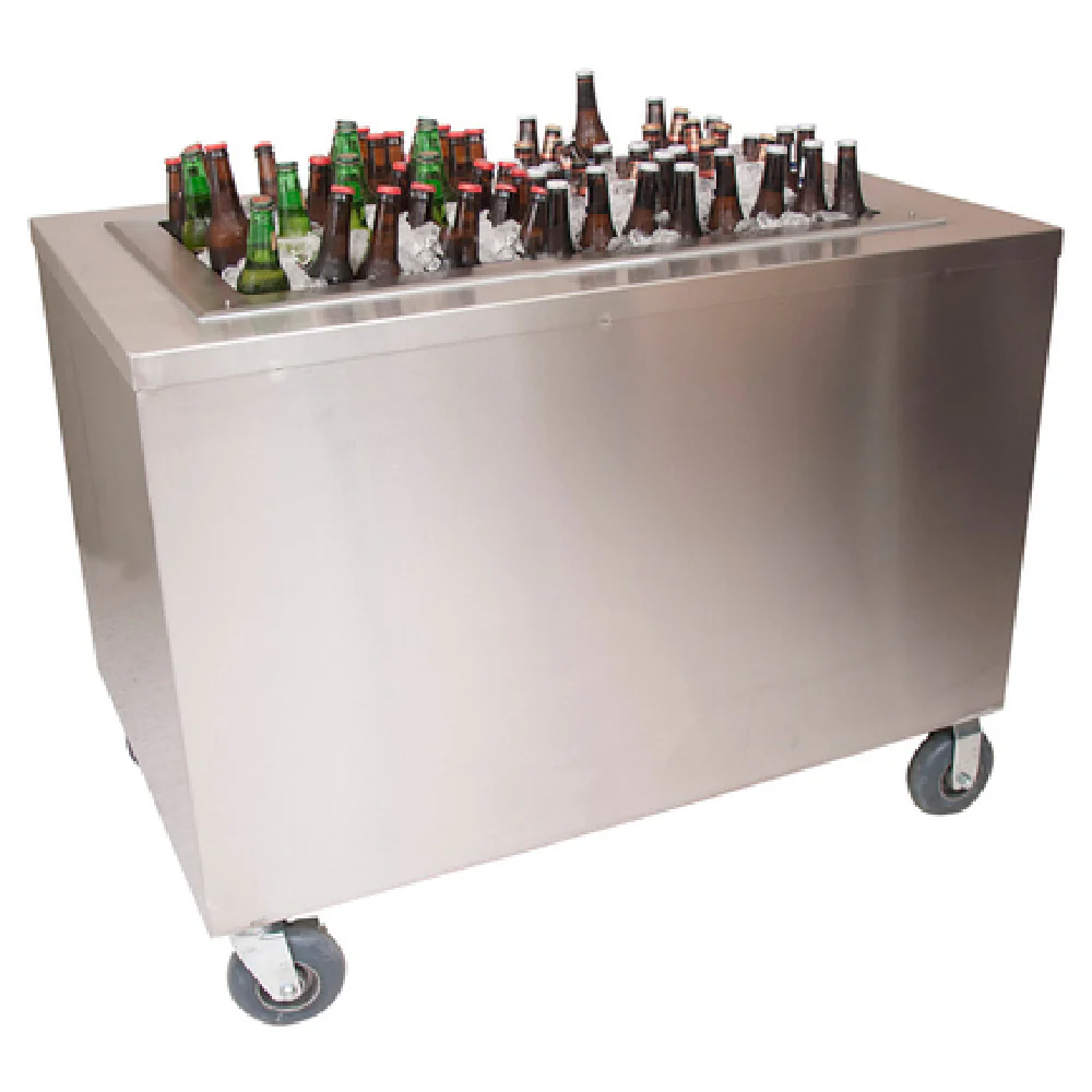 BK Resources PBC-3048 48 Inch Portable Beverage Center with Ice Bin BK Resources PBC-3048 48 Inch Portable Beverage Center with Ice Bin