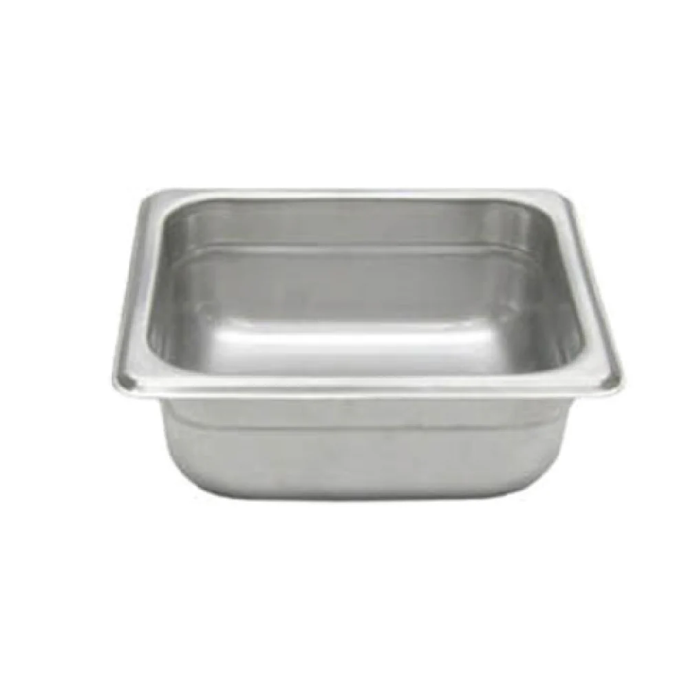 Admiral Craft 200S2 6-5/16 Inch NSF Stainless Steel Steam Table Pan Anti-Jamming