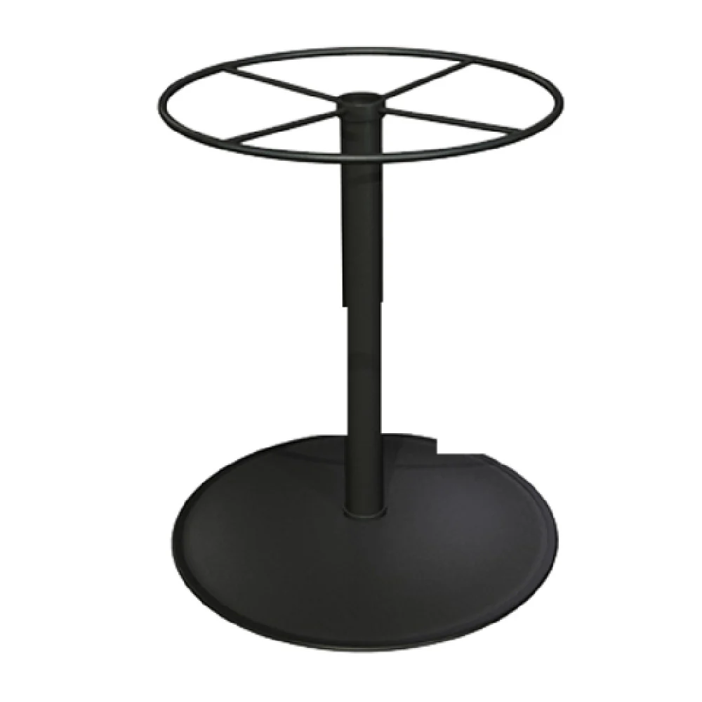Plantation Prestige Commercial Furniture 2332700-01 24 Inch Diameter Table Base Steel Powder Coat Finish
