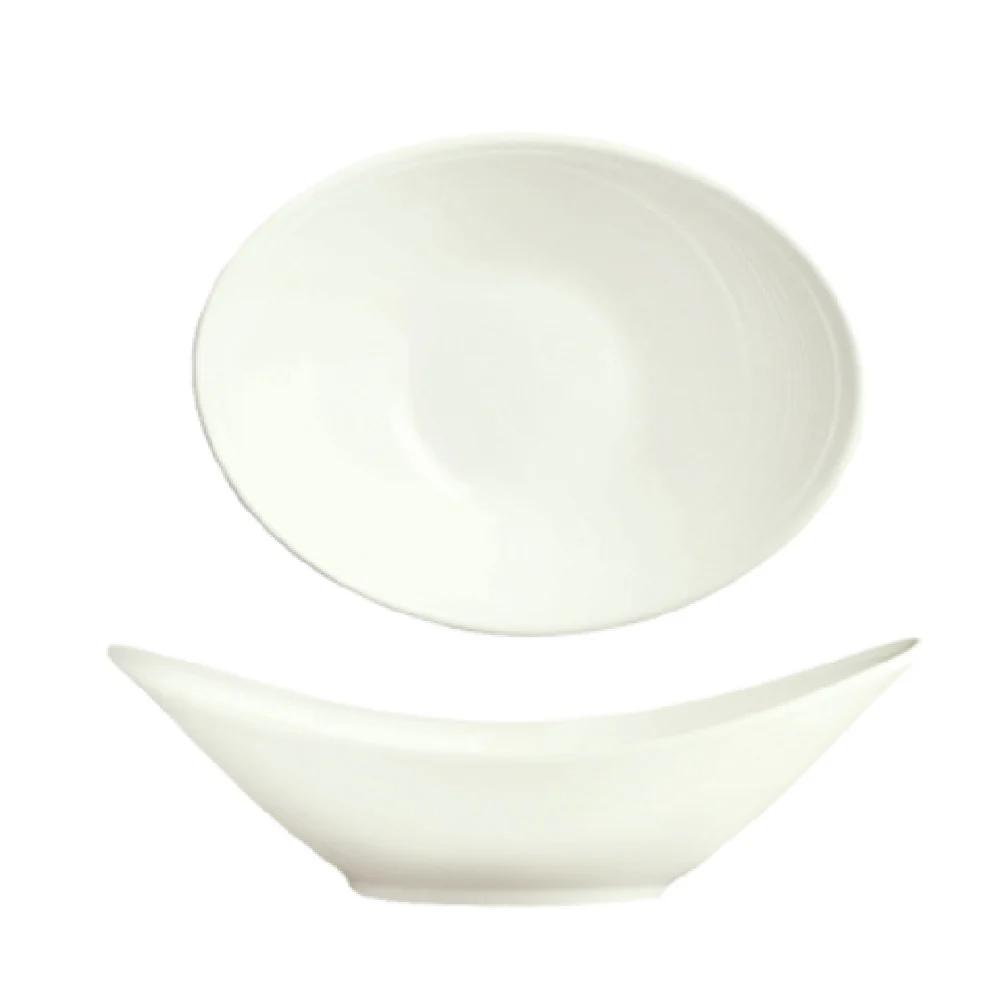 Libbey 987659386 4 Oz Bowl Oval Porcelain 5-1/4 Inch by 4-1/4 Inch Libbey 987659386 4 Oz Bowl Oval Porcelain 5-1/4 Inch by 4-1/4 Inch