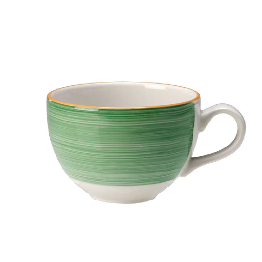 Steelite 15290189 8 Oz Cup Non-Stackable Alumina Vitrified Ceramic White