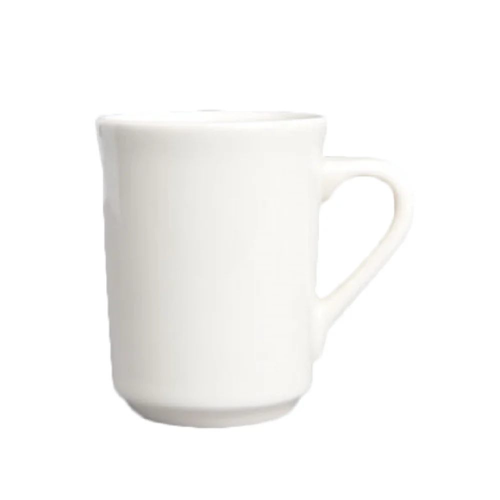 Steelite HL13000 8-1/4 Oz Mug China Undecorated Case of 3 Dozen Steelite HL13000 8-1/4 Oz Mug China Undecorated Case of 3 Dozen
