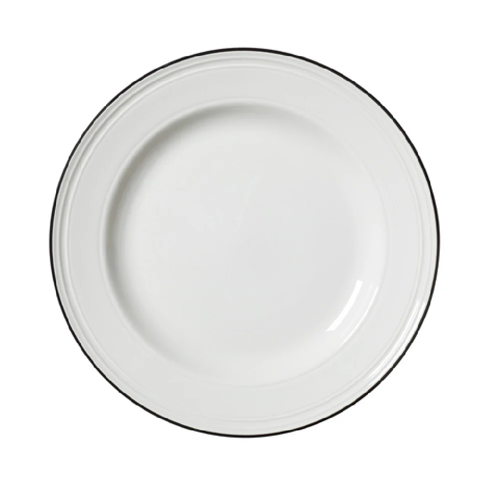Steelite 1406X0105 10 Inch Diameter Round Plate Ceramic White Vitrified