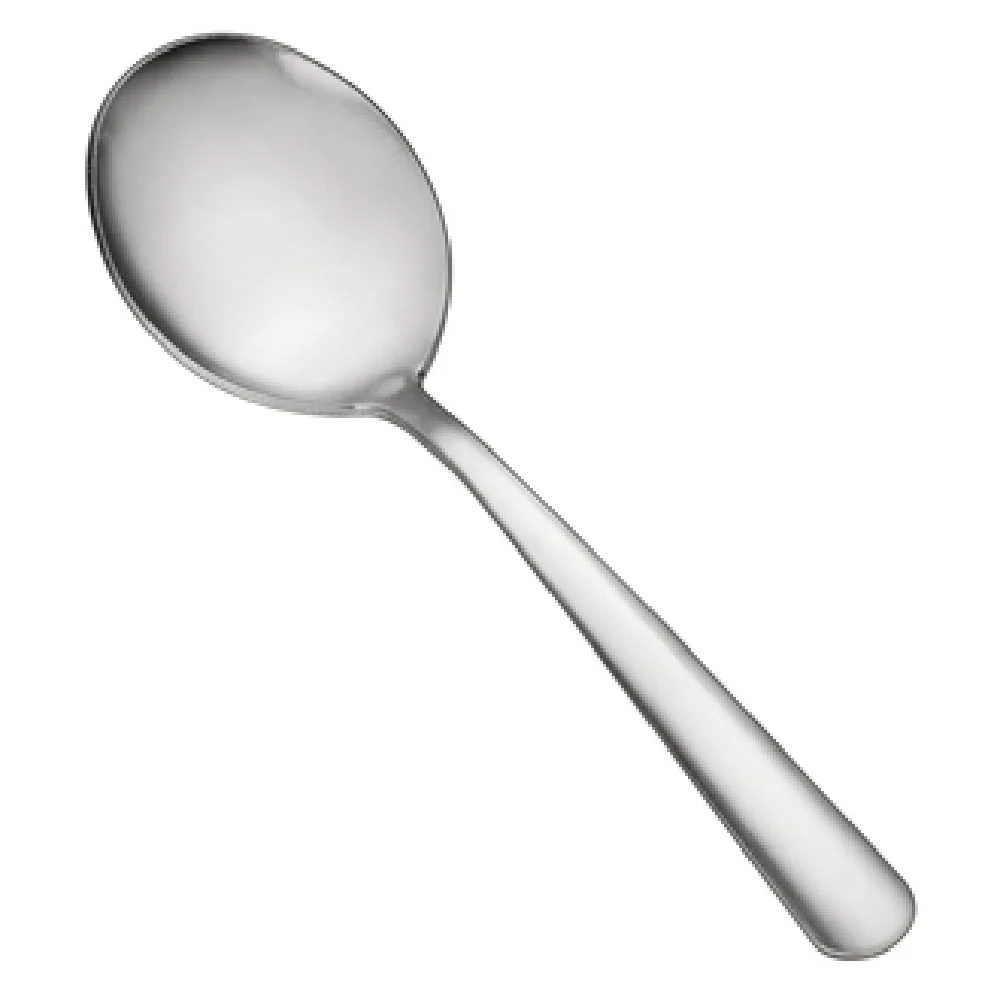 CAC China 2002-04 5-7/8 Inch Windsor Bouillon Spoon Heavy Weight Stainless Steel