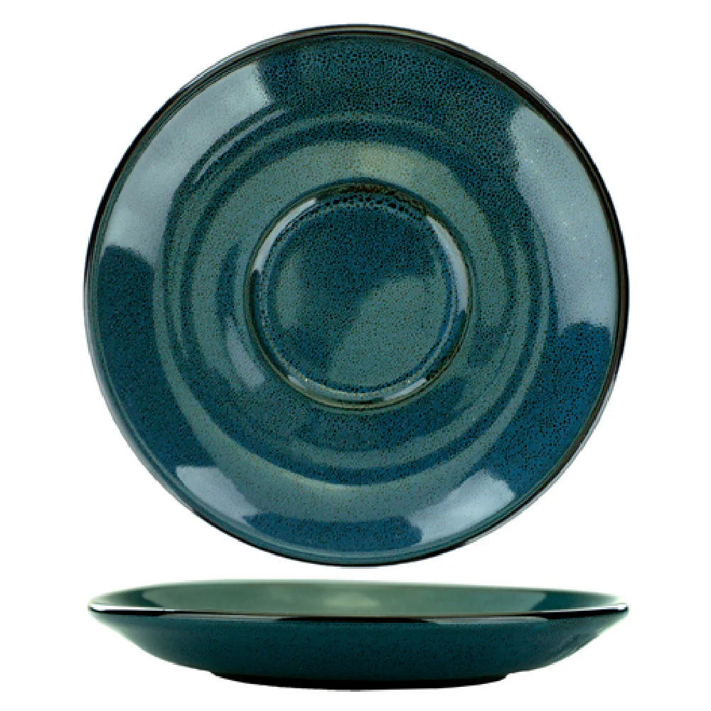 International Tableware LU-2-MI 5-3/4 Inch Diameter Round Saucer Porcelain Midnight Blue International Tableware LU-2-MI 5-3/4 Inch Diameter Round Saucer Porcelain Midnight Blue
