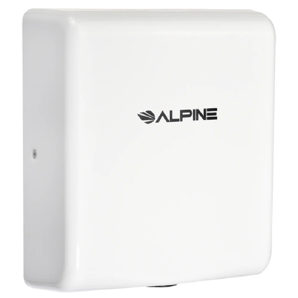 Alpine Industries ALP405-10-WHI 11 Inch Automatic Hand Dryer with HEPA Filter White Alpine Industries ALP405-10-WHI 11 Inch Automatic Hand Dryer with HEPA Filter White