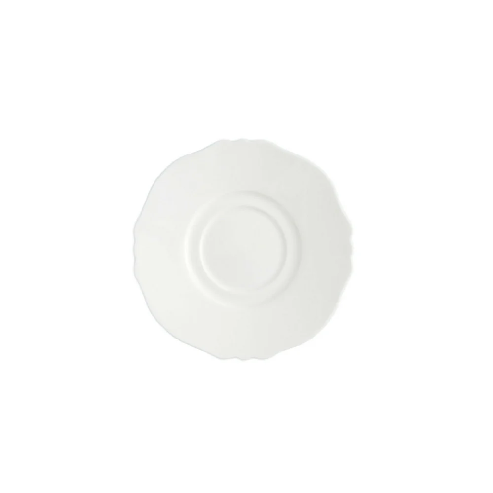 Fortessa RRP.CONTESSA.05 6.5 Inch Diameter White Saucer China 48 Packs
