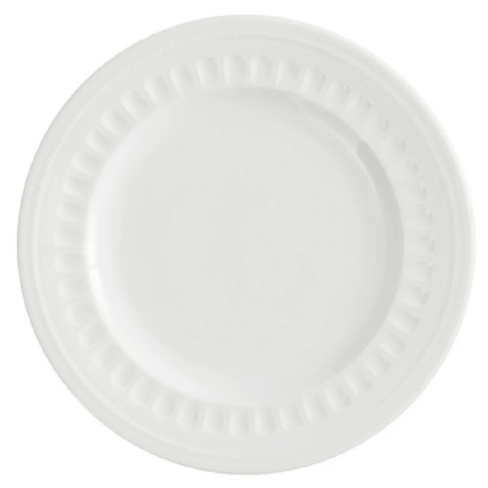 Fortessa 6900.F0000.15 11 Inch Double Beaded Rim Dinner Plate Vitrified China Fortessa 6900.F0000.15 11 Inch Double Beaded Rim Dinner Plate Vitrified China