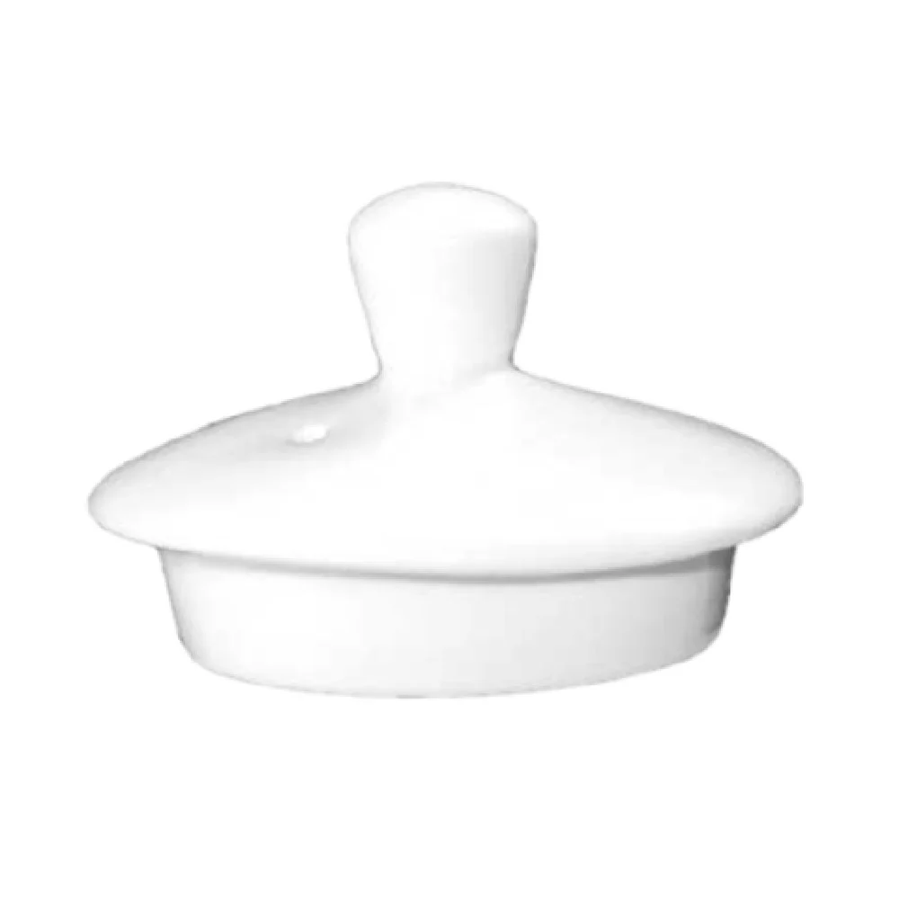 International Tableware TP-9-EW/LID 2-1/8 Inch Tea and Coffee Pot Lid Porcelain Lead Free