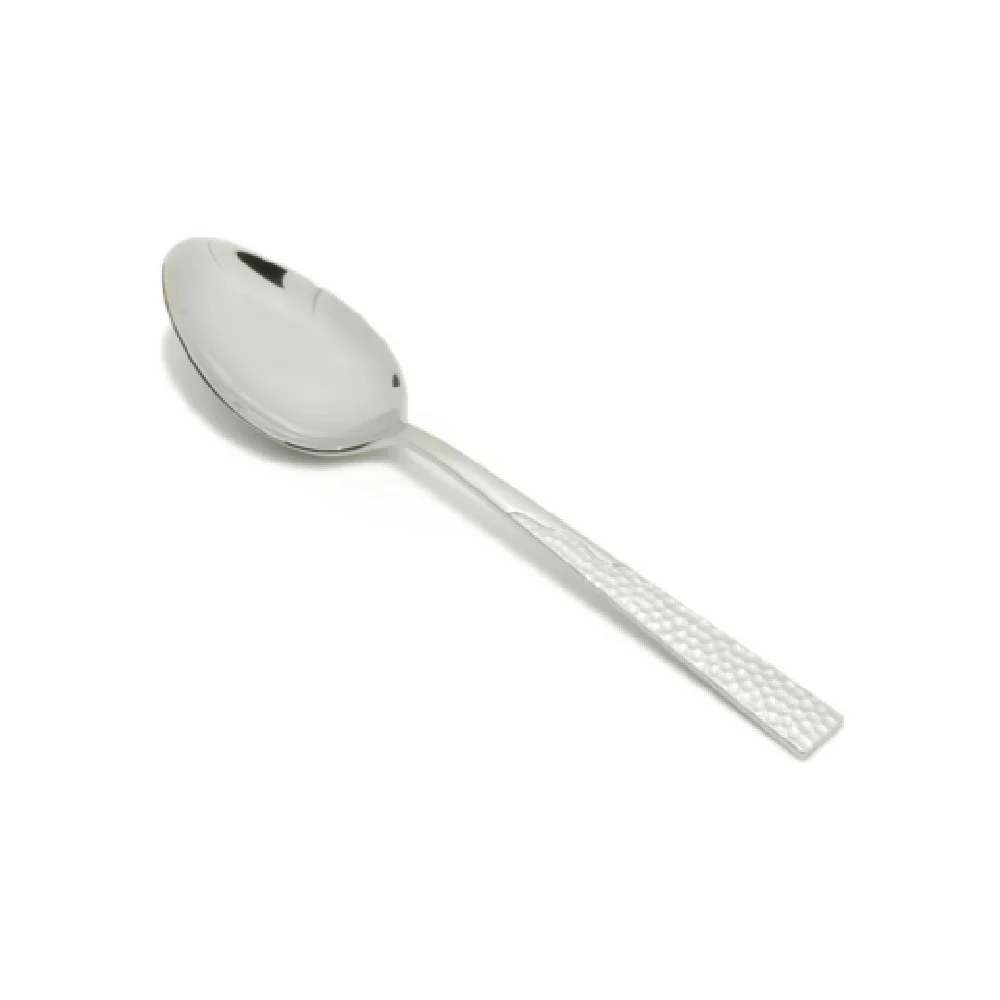 Fortessa DVMETD640011 7.3 Inch Yuma Dessert Soup Spoon Oval Stainless Steel Mirror Fortessa DVMETD640011 7.3 Inch Yuma Dessert Soup Spoon Oval Stainless Steel Mirror